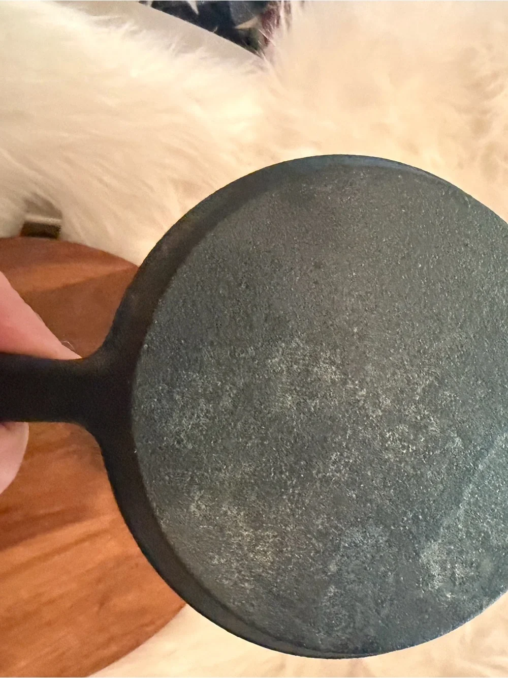Vintage Cast Iron Mini Skillet - Black - Unbranded